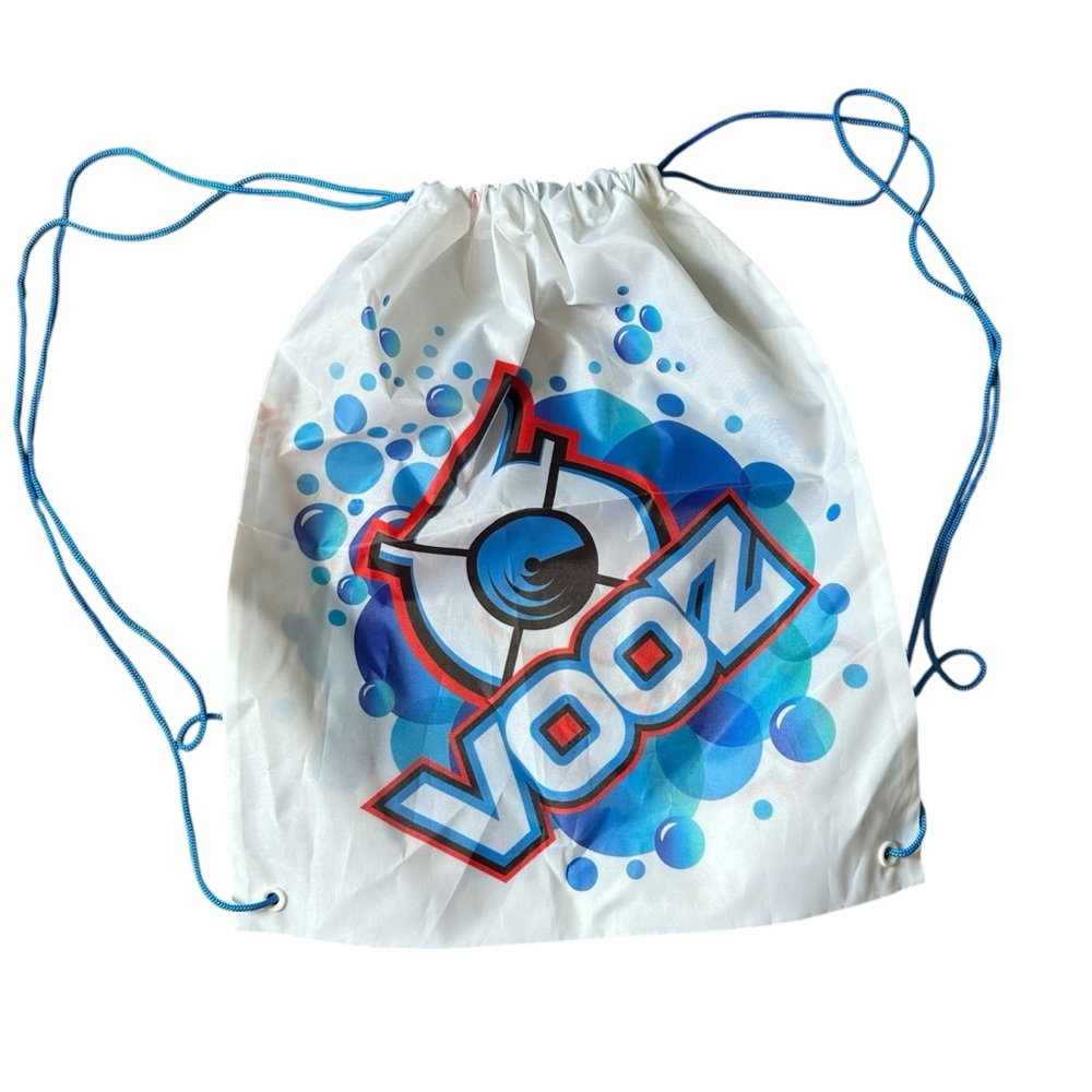 Bang Energy • Vooz Promotional Drawstring Bag • White & Blue • OS